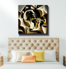 Vibrato Vistas Wrapped Canvas