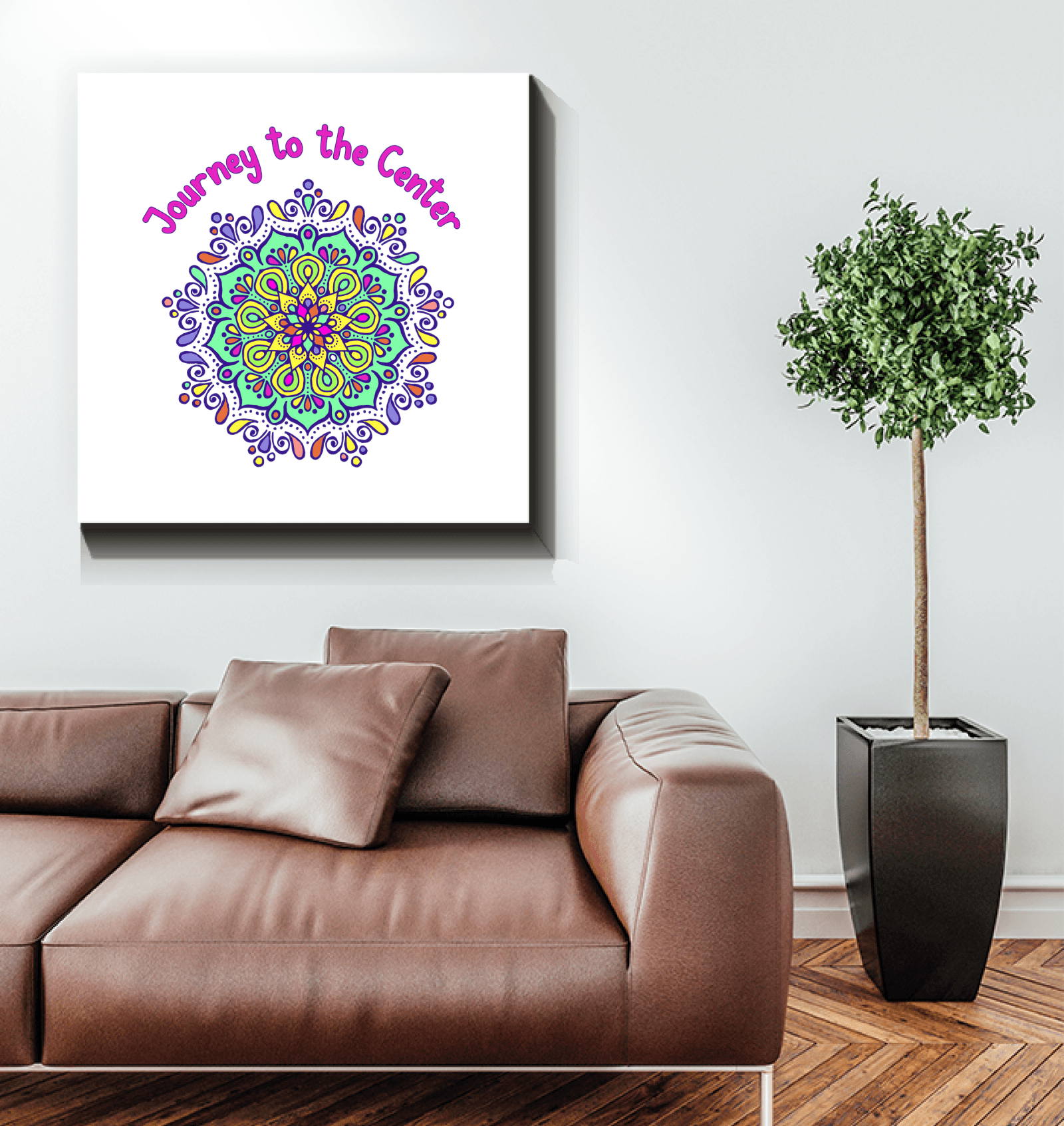 Mandala of Abundance Wall Art - Beyond T-shirts