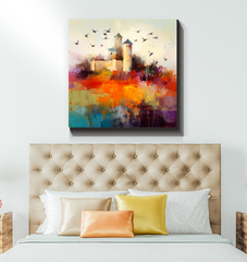 Lakeside Serenity Wrapped Canvas