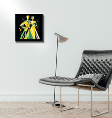 Runway Glamour Fashion Art Canvas - Beyond T-shirts