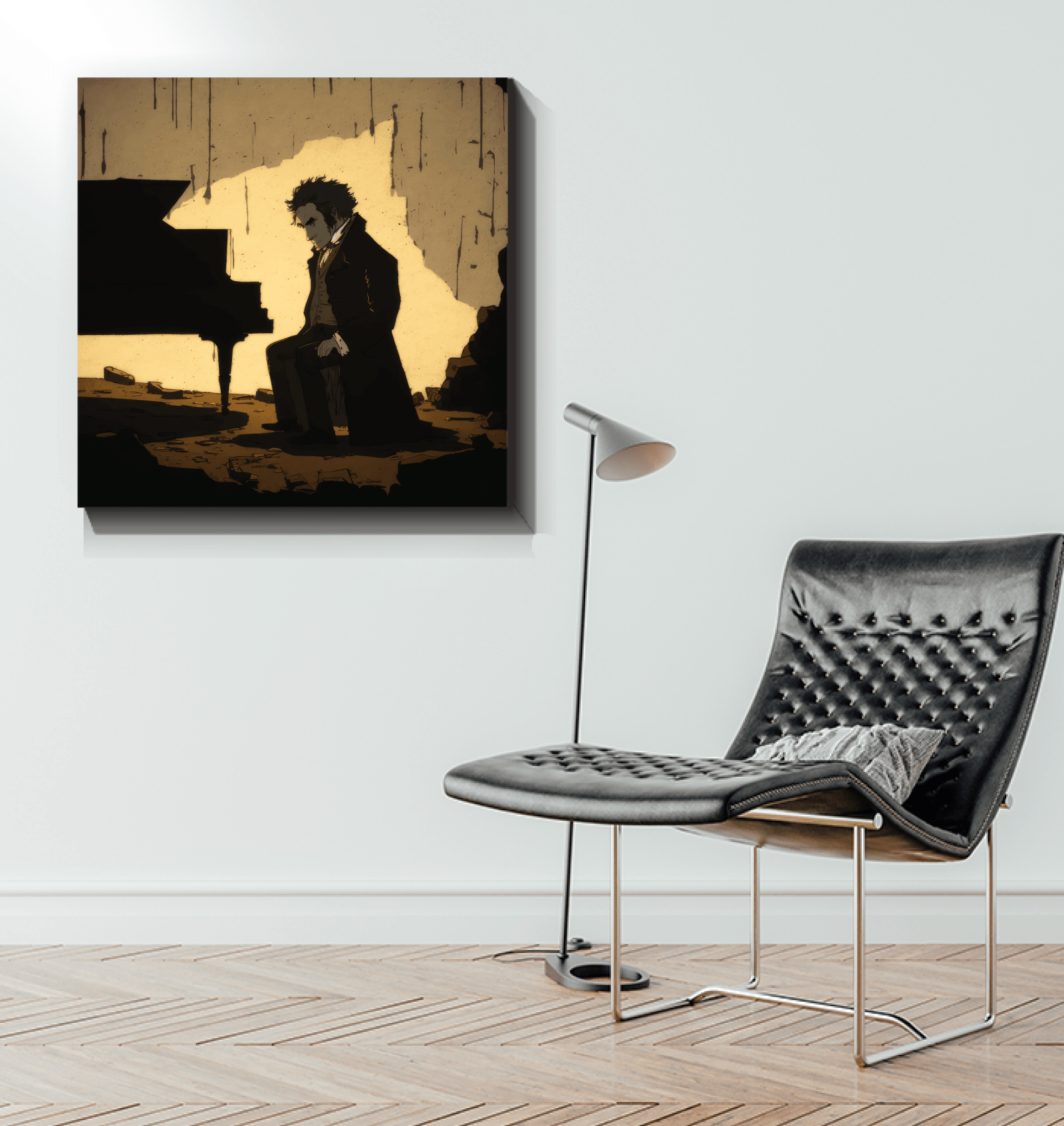 Music in the Cityscape Canvas - Beyond T-shirts