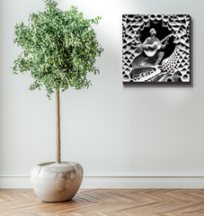 Hip-hop Hues Wrapped Canvas