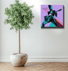 Fashion Fusion Elegance Wrapped Canvas - Beyond T-shirts