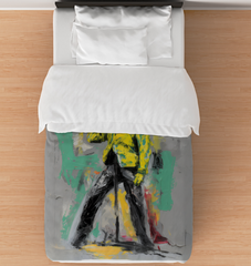 Symphony of Shapes Duvet Cover