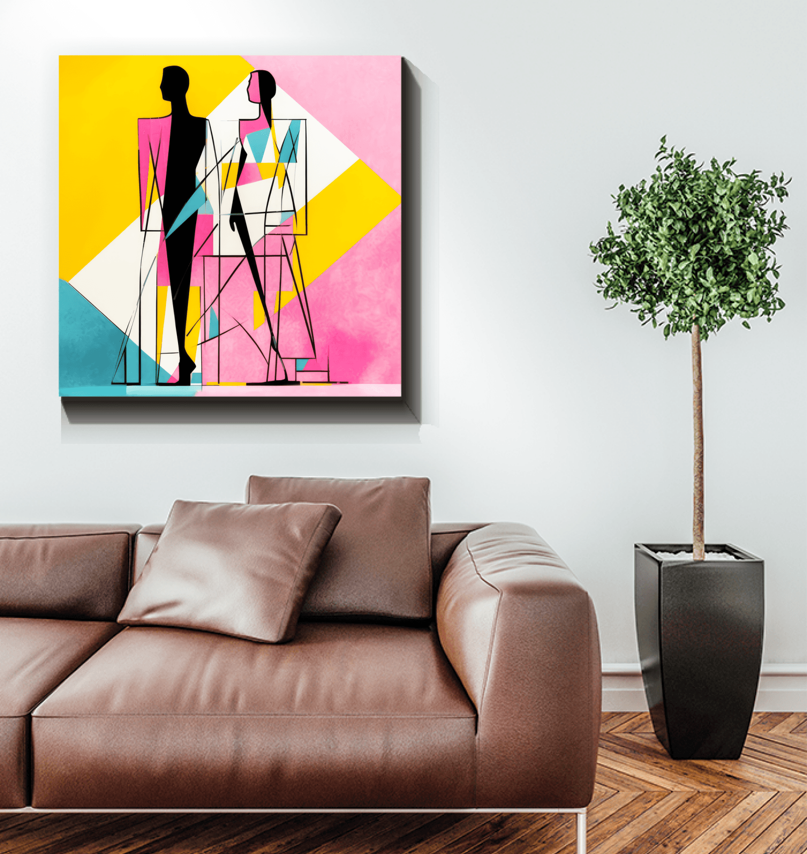 Artistic Fusion Runway Fashion Canvas - Beyond T-shirts