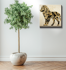 Elegant Lion Mane Display