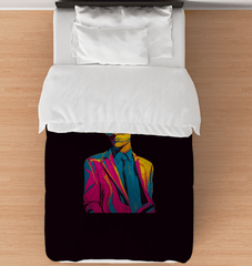 Vogue Vibes Asleep Fashion Art Duvet Cover 