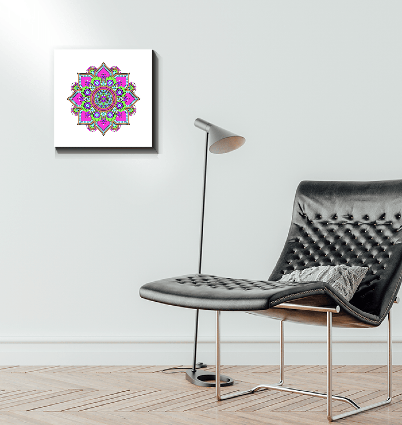 Mandala Harmony Ceramic Clock - Beyond T-shirts