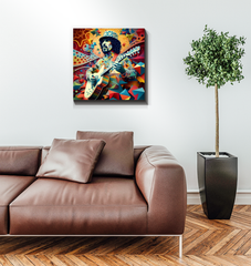 Musical transcends language Wrapped Canvas
