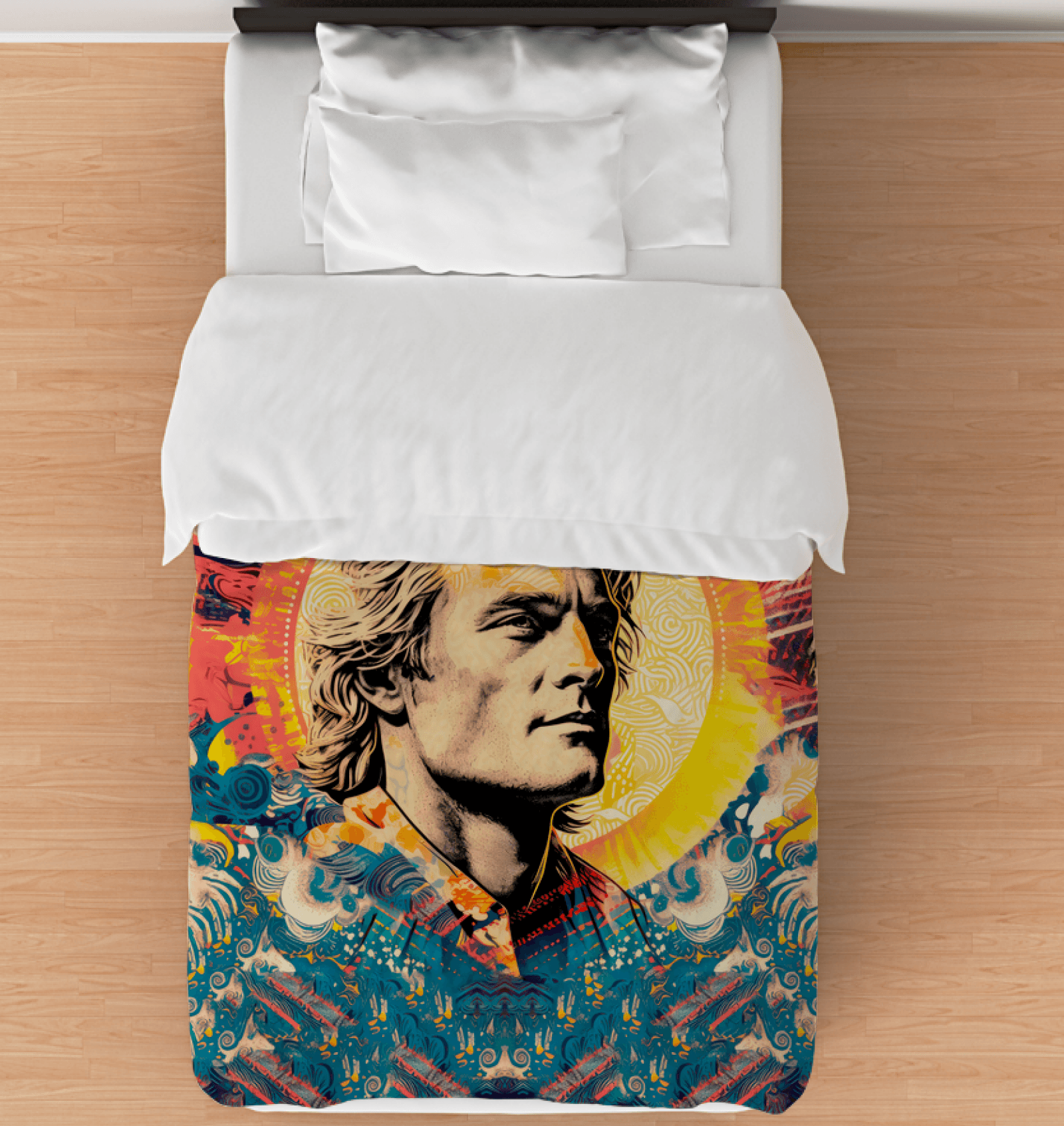 Tranquil Surf Bed Comforter - Beyond T-shirts