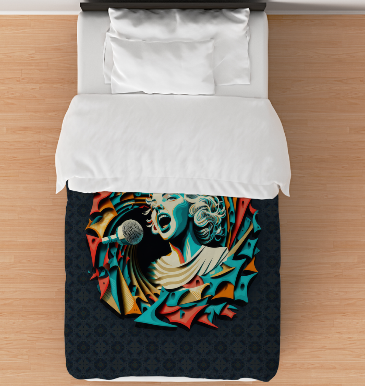 Grunge Groove Comforter