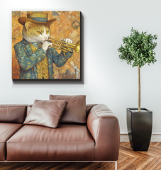 Whisker Wonderland Wrapped Canvas
