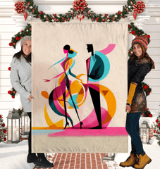 Elegance in Graffiti Sherpa - Beyond T-shirts