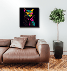 Whiskered Wonder Canvas - Beyond T-shirts