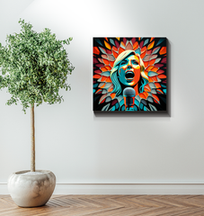 Electro Pop Canvas