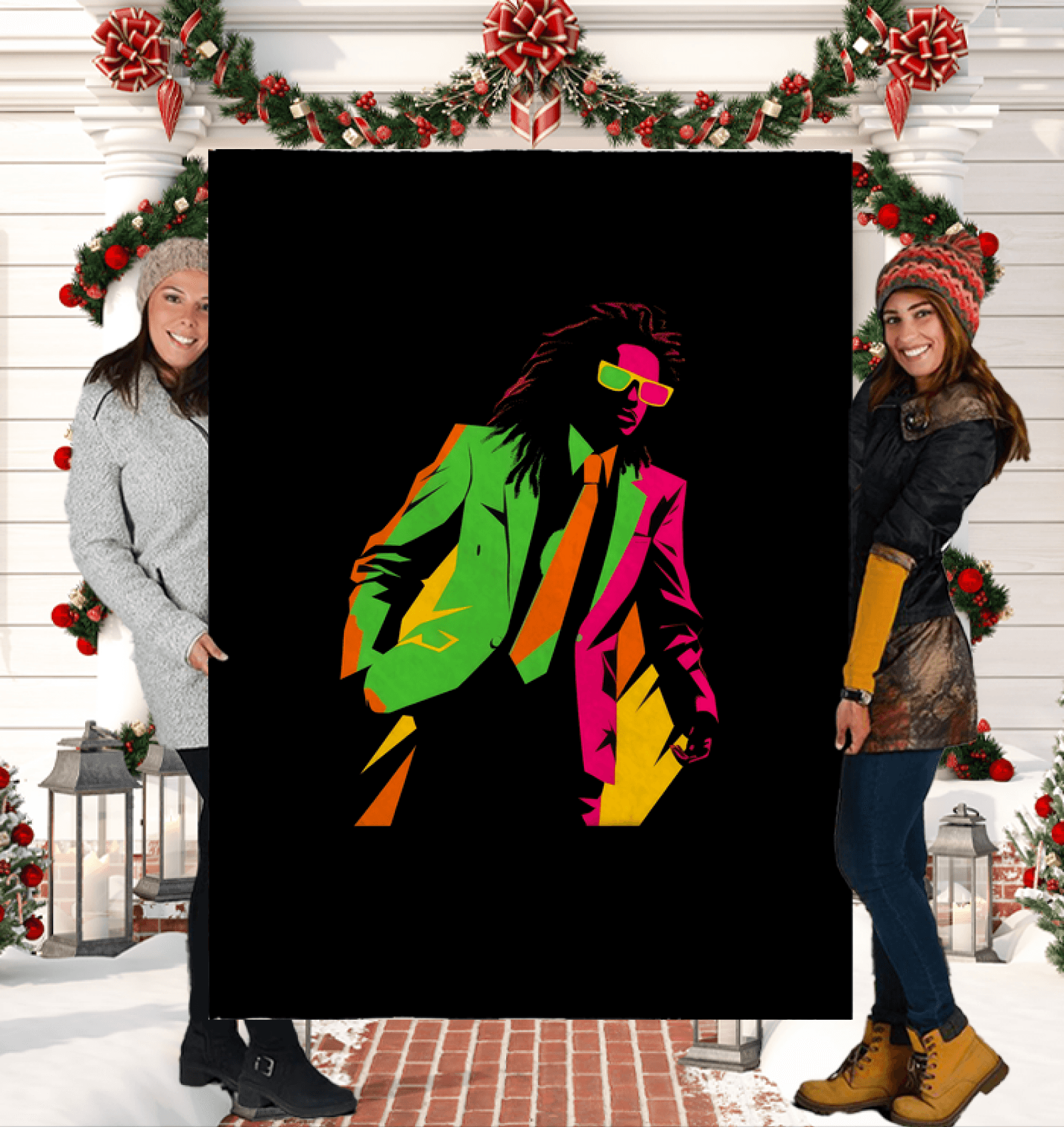Artistic Expression Fashion Blanket - Beyond T-shirts