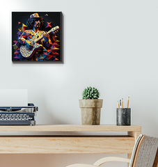 Musical Metropolis Wrapped Canvas