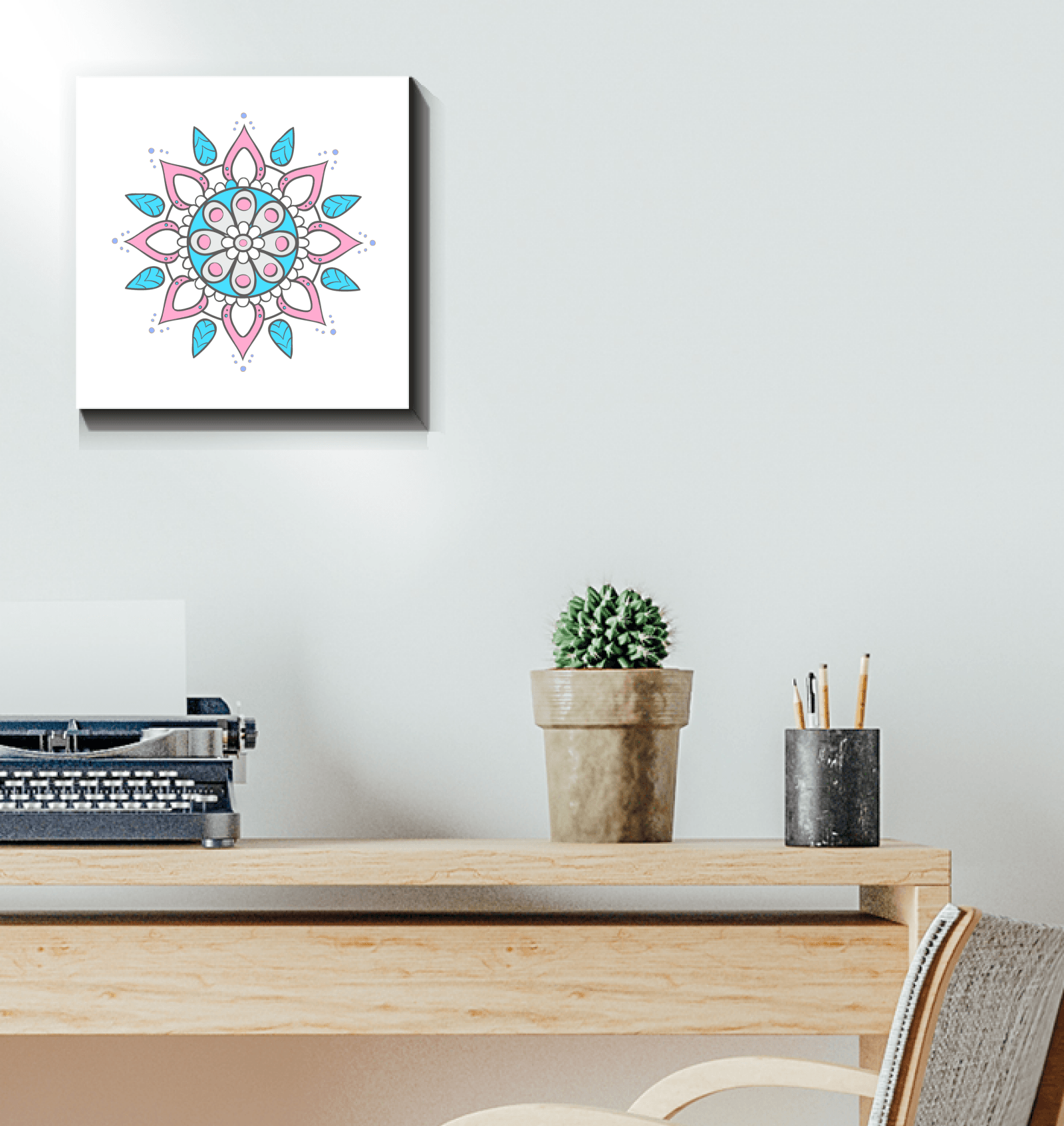 Zen Mandala Meditation Framed Art - Beyond T-shirts