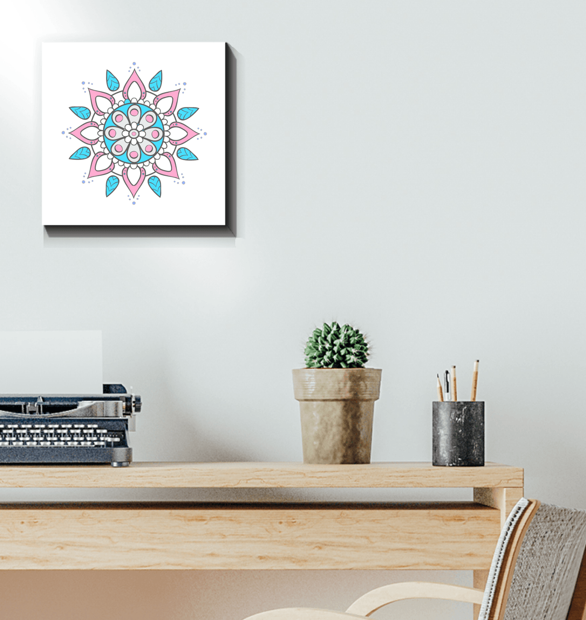 Zen Mandala Meditation Framed Art - Beyond T-shirts