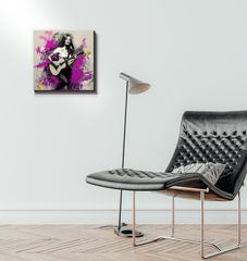 Rhythms of Life Minimalist Abstract Wrapped Canvas