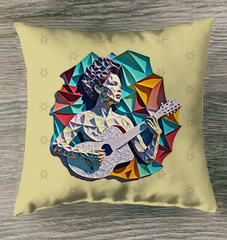 Folklore Fabric Indoor Pillow