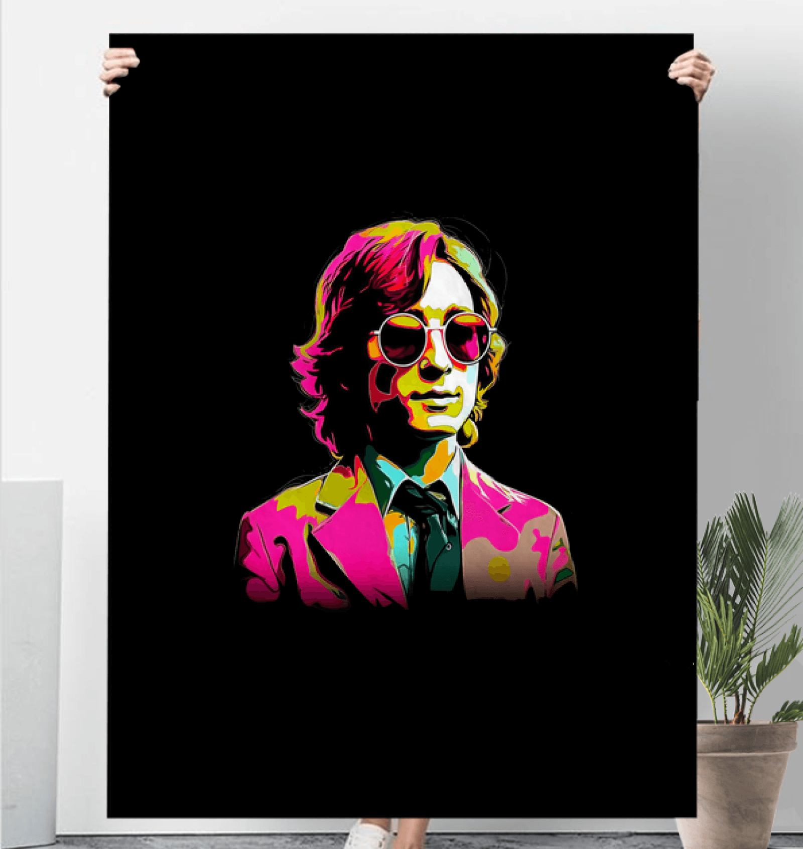 Gallery-Ready Graffiti Couture Blanket - Beyond T-shirts