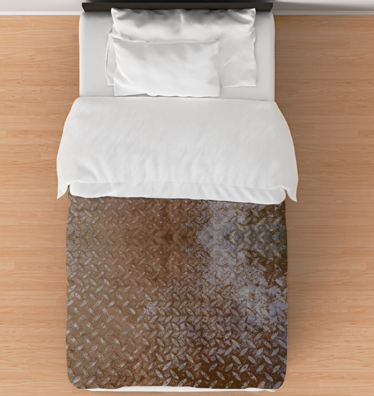 Velvet Verve Texture Duvet Cover