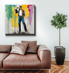 Subtle Abstraction Wrapped Canvas