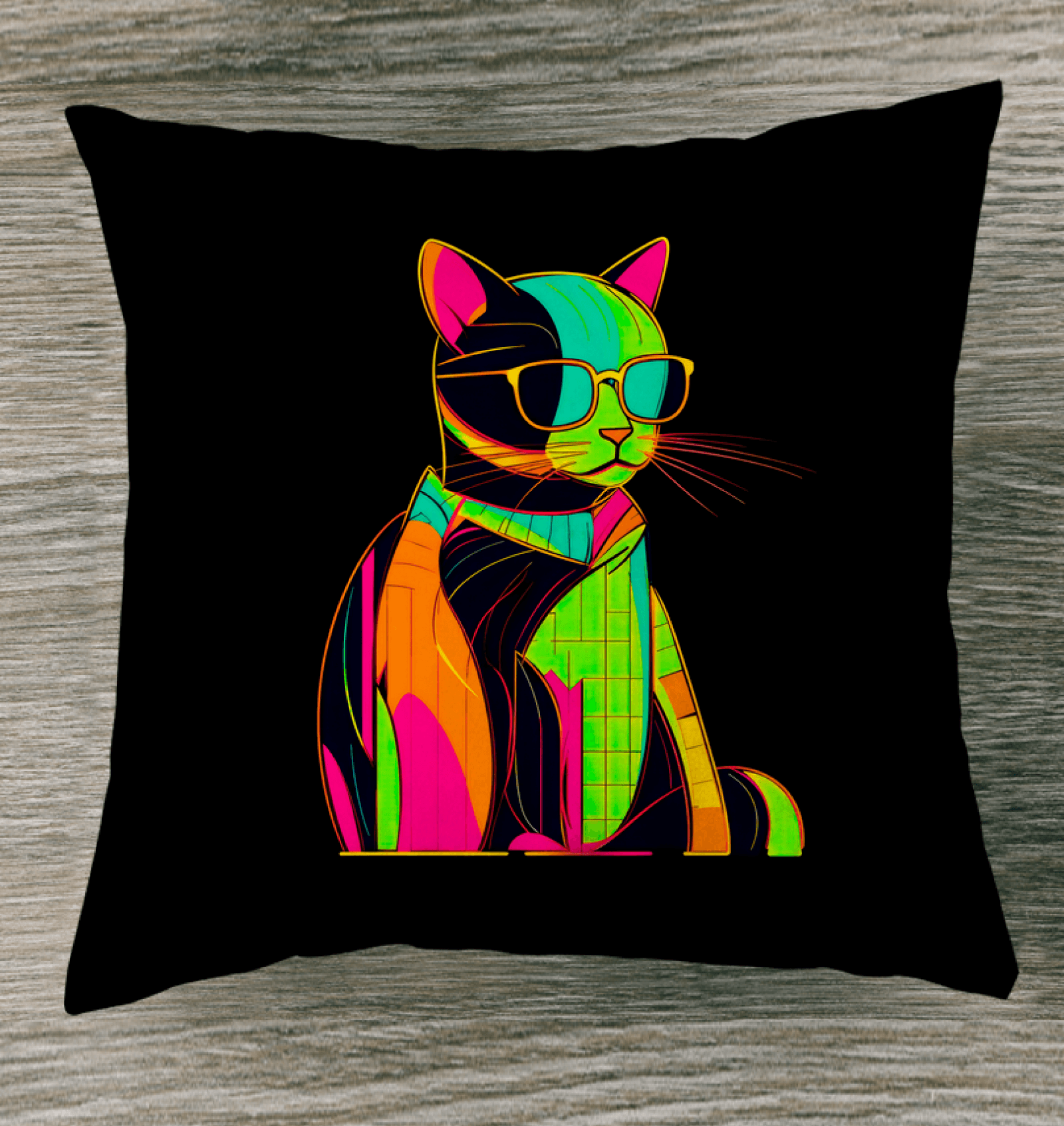 Curious Cat Adventures Indoor Pillow - Beyond T-shirts