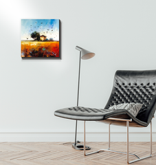 Fields of Gold Harvest Wrapped Canvas