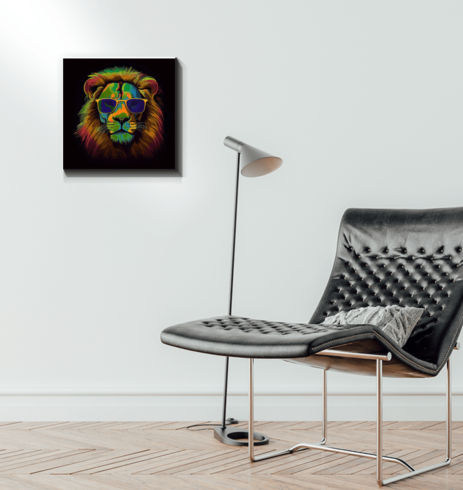 Roaring Majesty Canvas Print - Beyond T-shirts