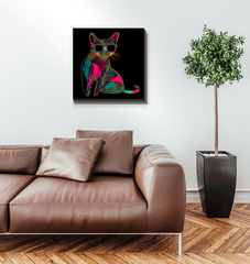 Mysterious Gaze Canvas Print - Beyond T-shirts