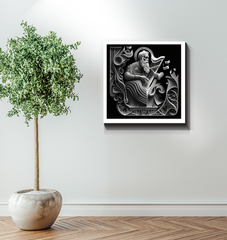 Latin music and dance inspired canvas for modern decor.
