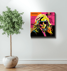 Abstract Vogue Couture Canvas - Beyond T-shirts