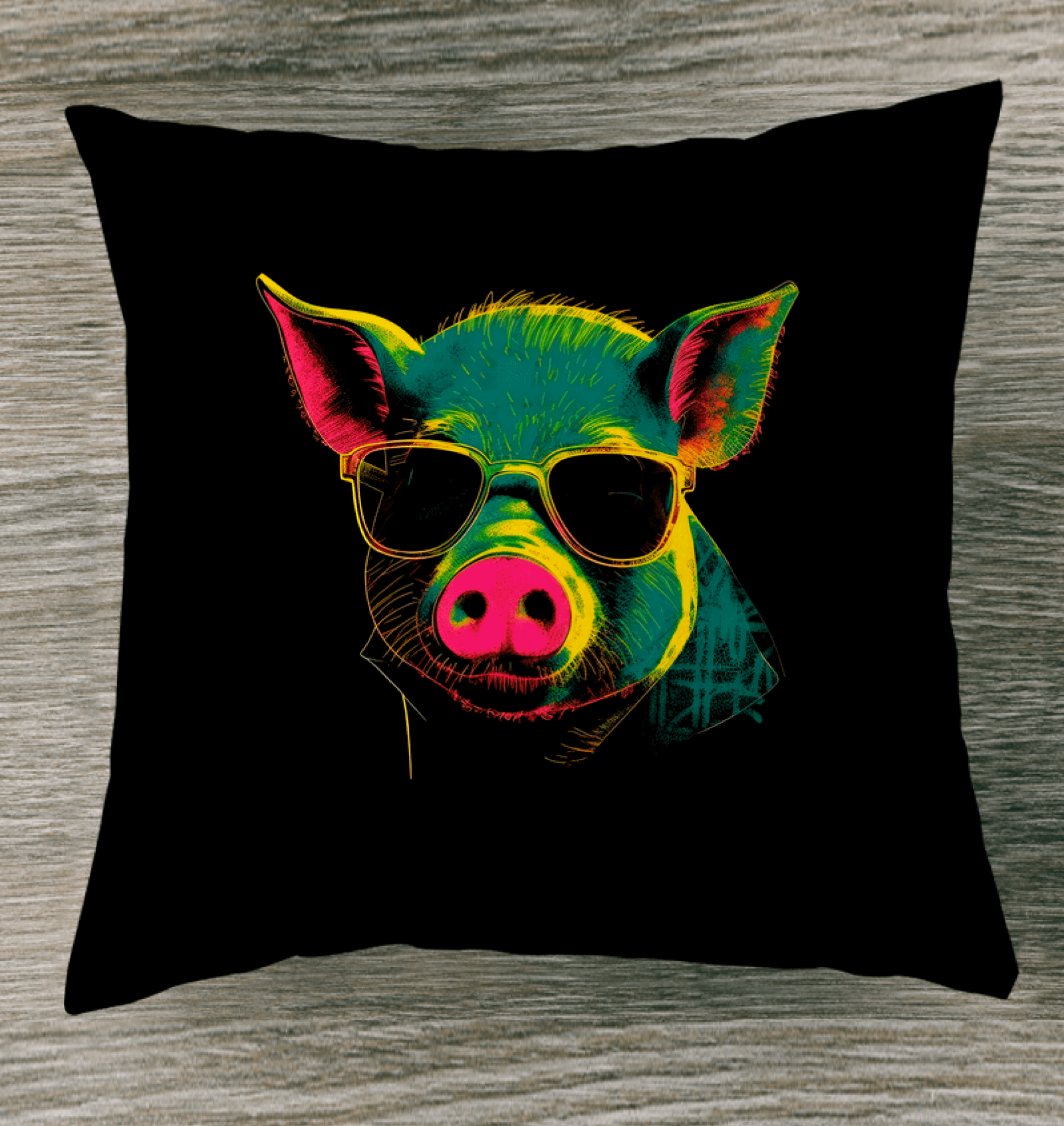 Piglet Playtime Outdoor Pillow - Beyond T-shirts