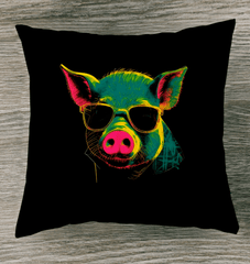 Piglet Playtime Outdoor Pillow - Beyond T-shirts