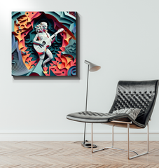 Orchestra Oasis Wrapped Canvas