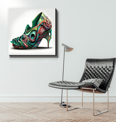 Footwear Unleashed - Futuristic Shoe Canvas - Beyond T-shirts