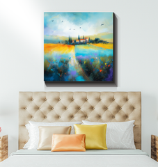 Mountain Vista Dreams Wrapped Canvas