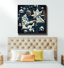 Treble Tapestry Wrapped Canvas