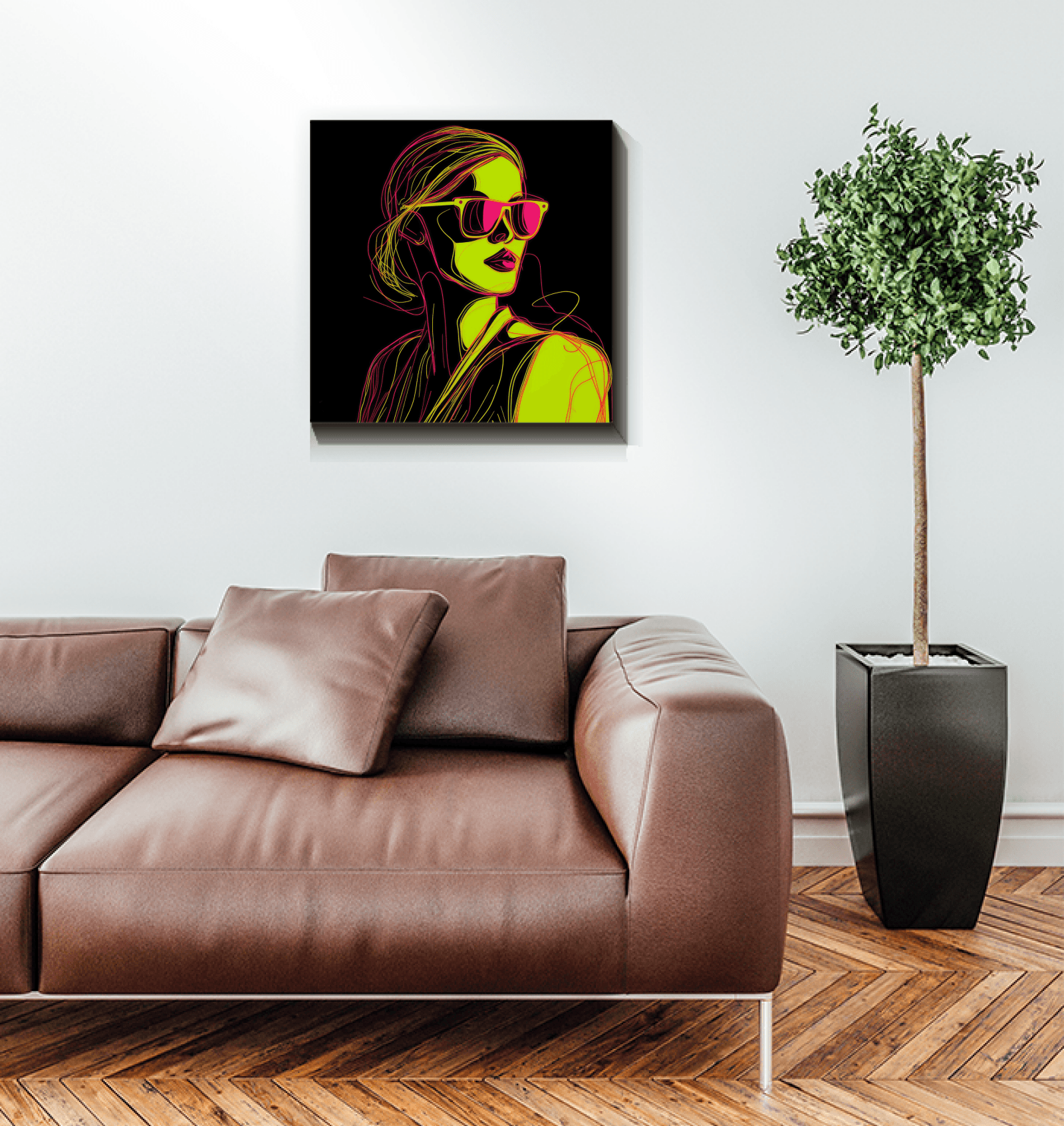 Haute Style Retreat Canvas Art - Beyond T-shirts
