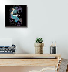 Petal Pals canvas print for home decoration