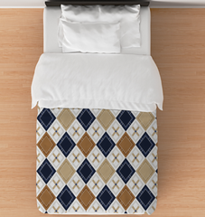 Diamond Mosaic Delight Duvet Cover