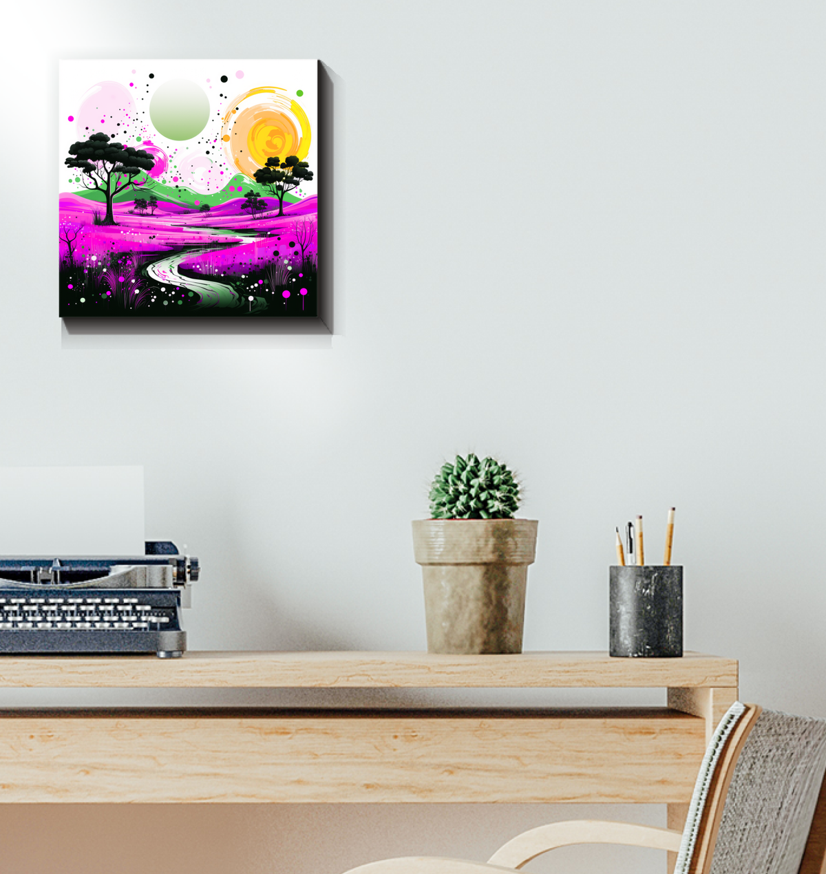 Majestic Mountain Marvel Landscape Canvas Art