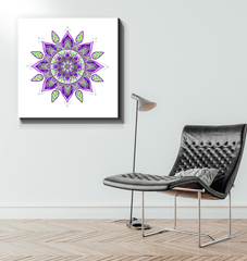 Vibrant Mandala Kaleidoscope Print - Beyond T-shirts