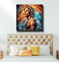 Surfing Dreamscapes Canvas Art Print - Beyond T-shirts