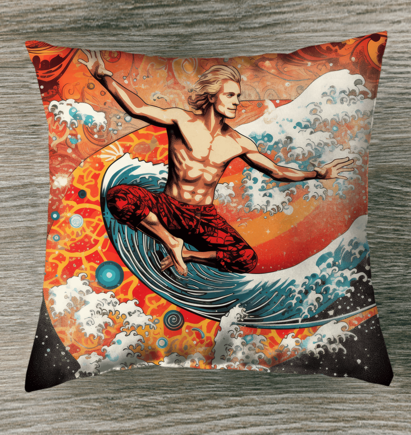 Seaside Serenity Indoor Decor Pillow - Beyond T-shirts