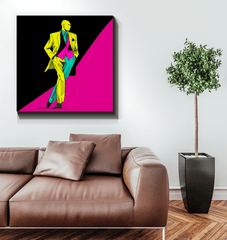 Modern Abstract Fashion Canvas - Beyond T-shirts