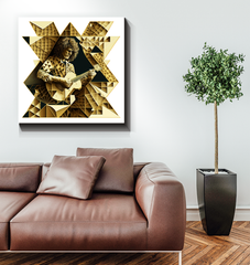 Treble Trails Wrapped Canvas