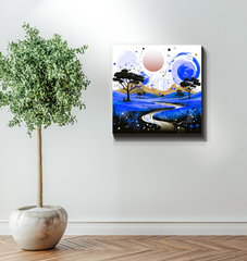 Captivating Canyon Desert Landscape Canvas